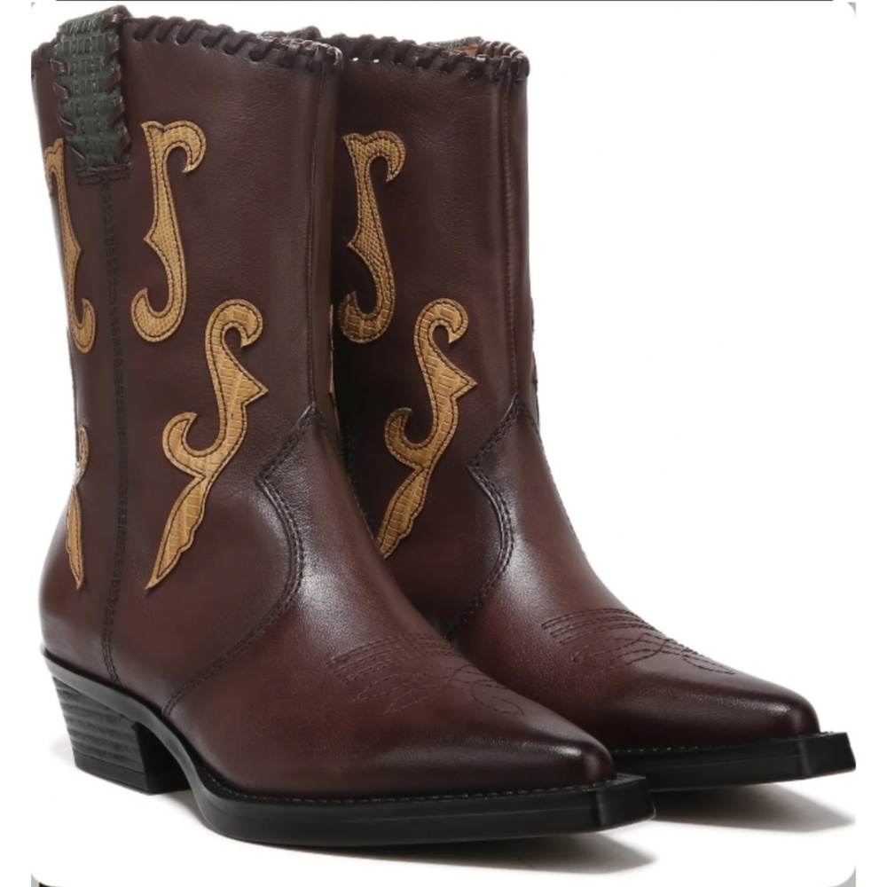 Brand New Franco Sarto Lance Western Boot - Picture 6 of 7